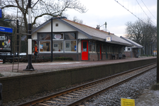 904551 Gezicht op het N.S.-station Den Dolder te Den Dolder.